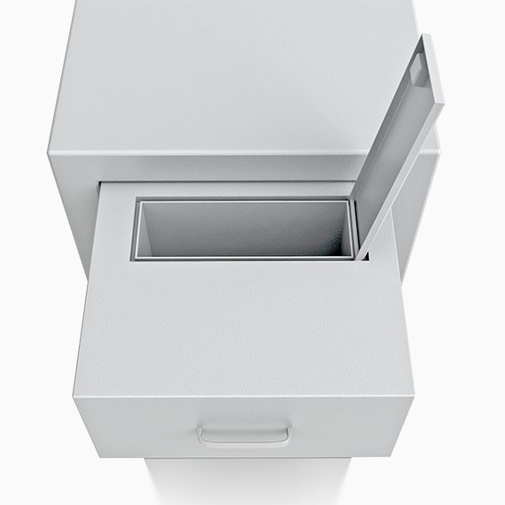 DS3D130S672IS - Deposit-Wertschutzschrank D-III, Schublade rückseitig ohne Schloss