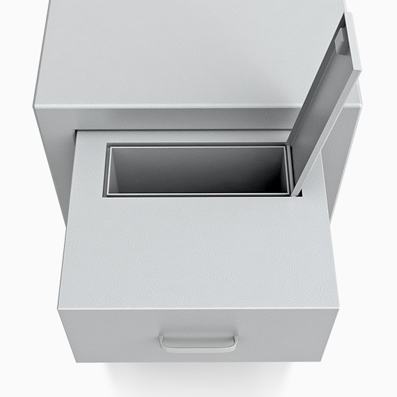 DS3D095S540IS - Deposit-Wertschutzschrank D-III , Schublade rückseitig ohne Schloss